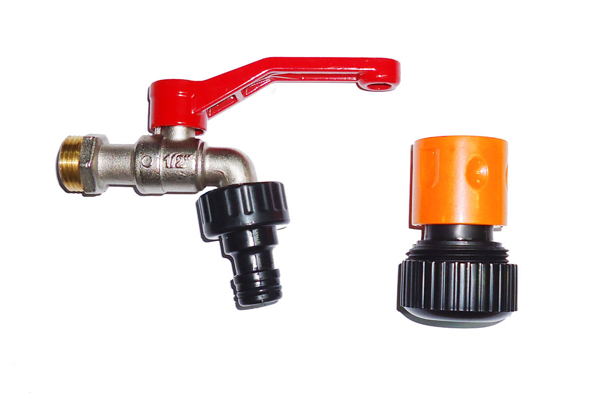 FILED TAP WITH HOSE CONNECTOR