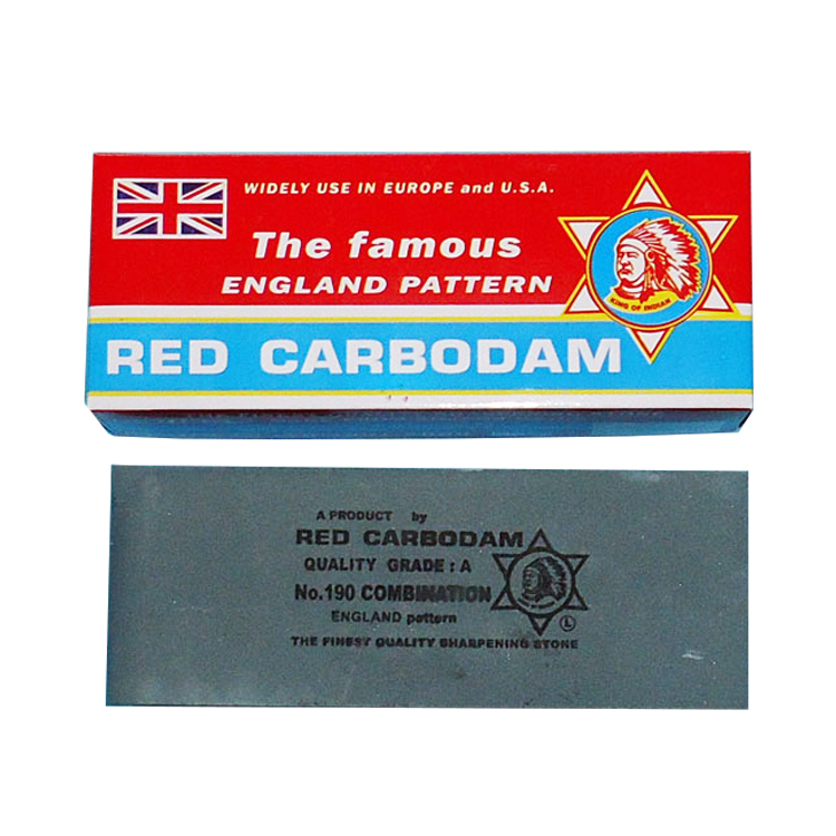 หินลับมีด RED CARBODAM No.190