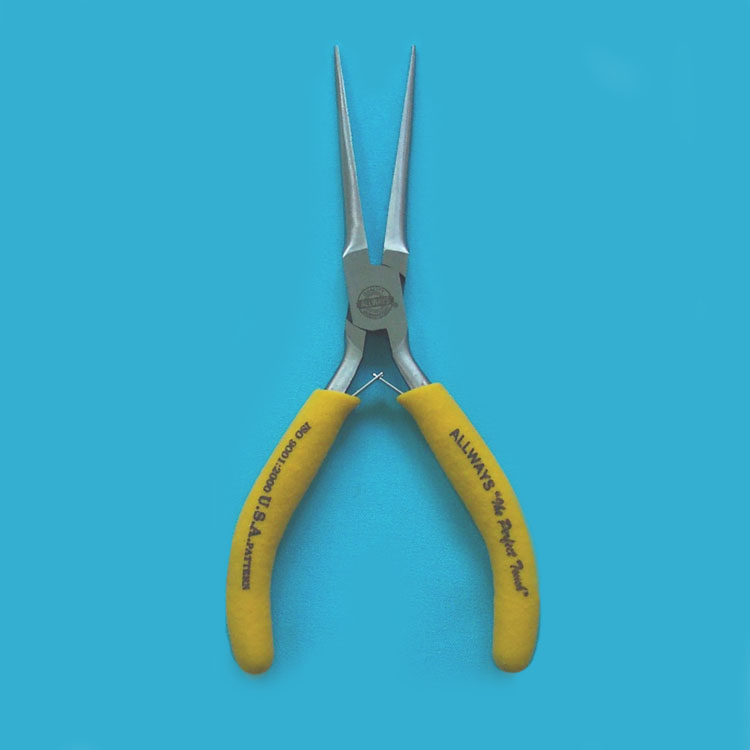 MINI LONG NEEDLE NOSE PLIER 4-1/2