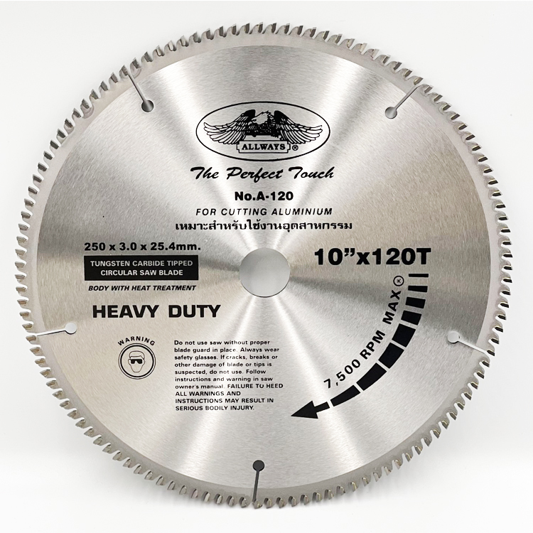 CIRCULAR SAW BLADE FOR ALUMINIUM