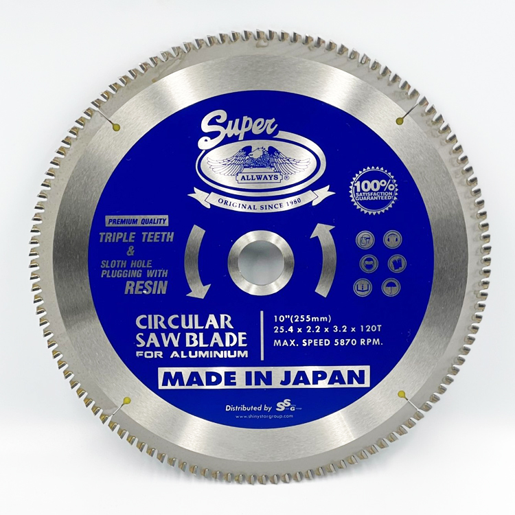 CIRCULAR SAW BLADE FOR ALUMINIUM