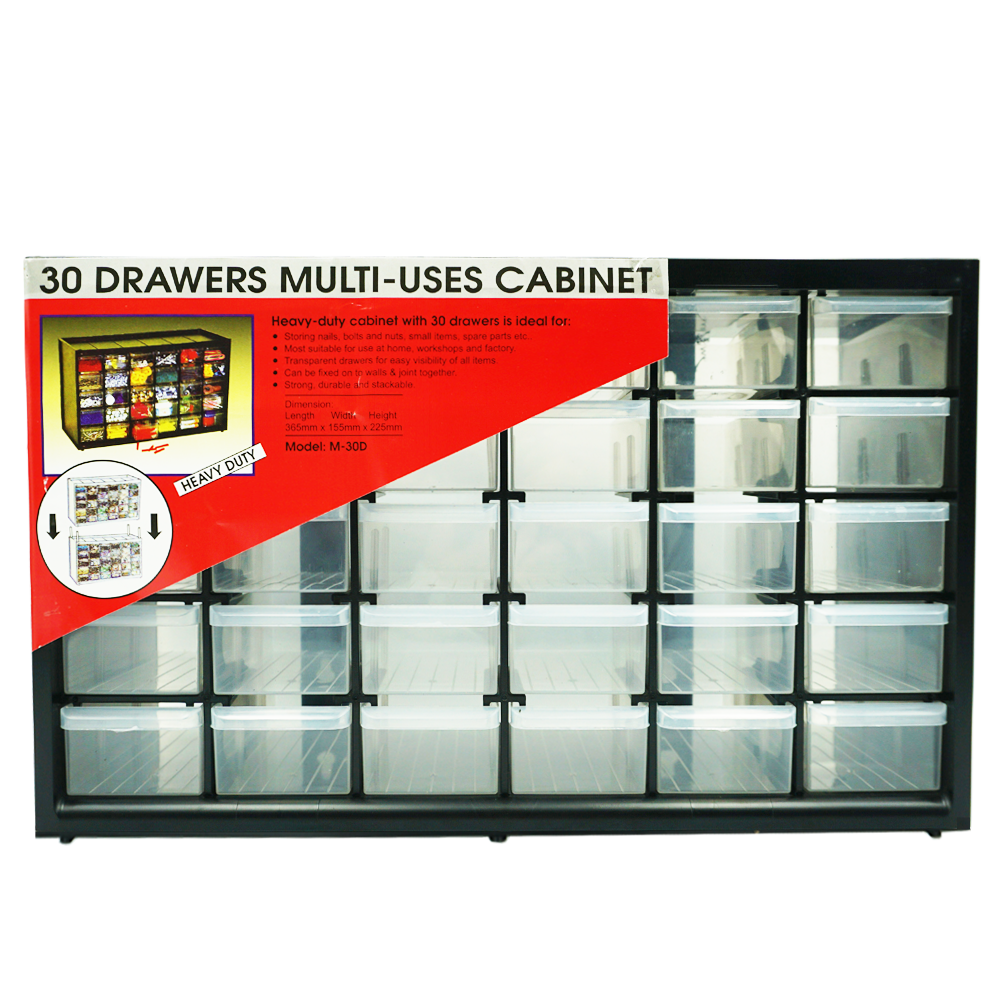 30 DRAWER PVC CABINET ์no.M-30D