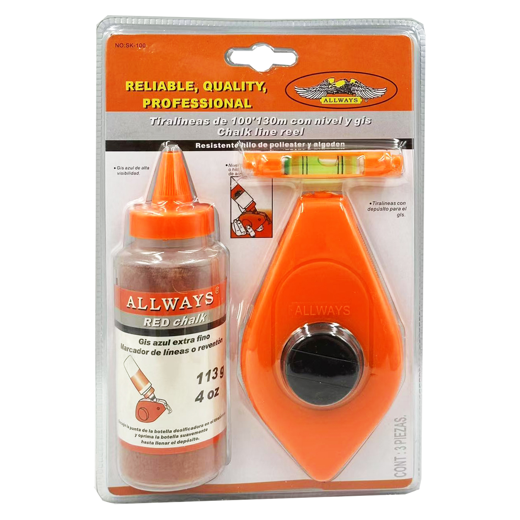 CHALK LINE REEL No.SK-100